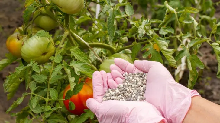 fertilize tomato plants
